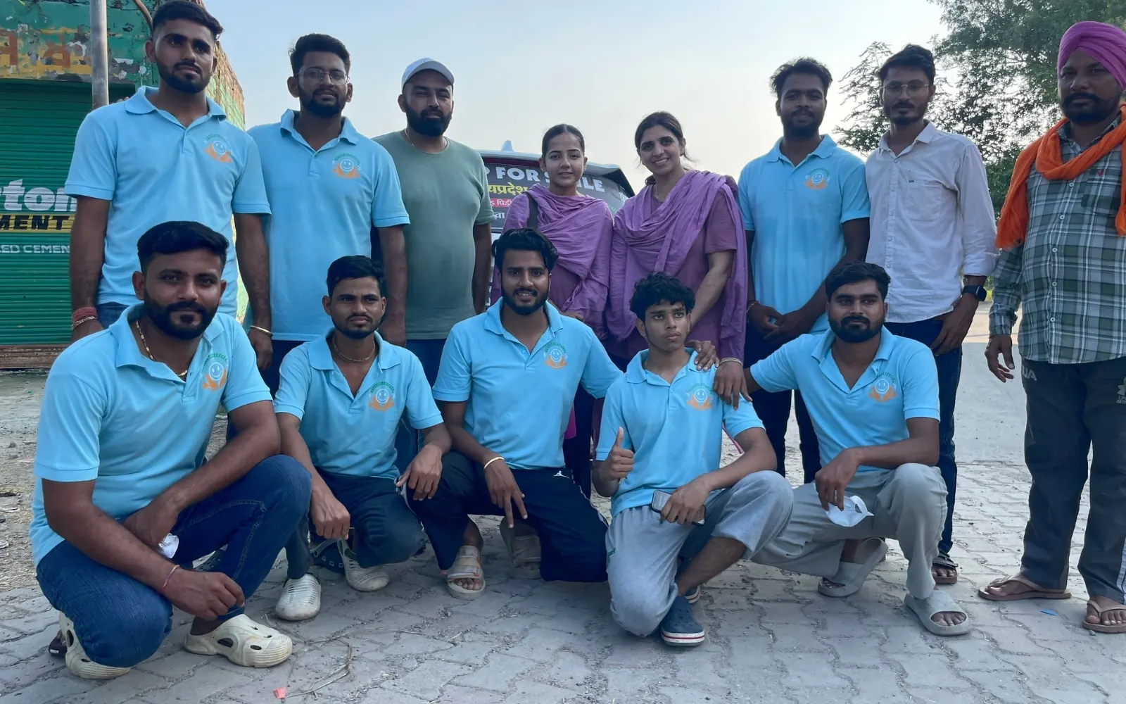 The Help For Smile volunteer team